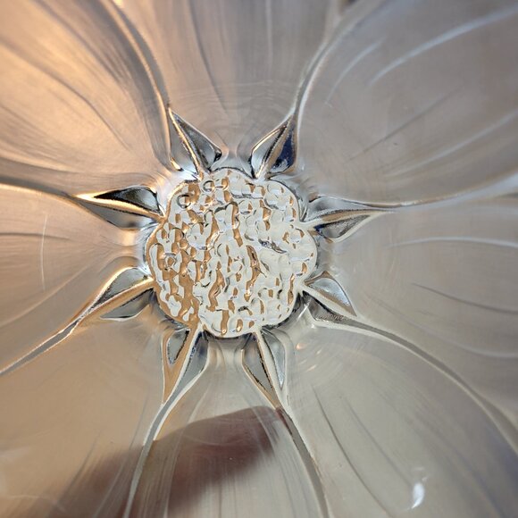 Vintage Walther Glas Frosted Glass Flower Bowl Susanna Satiniert design - Picture 14 of 16